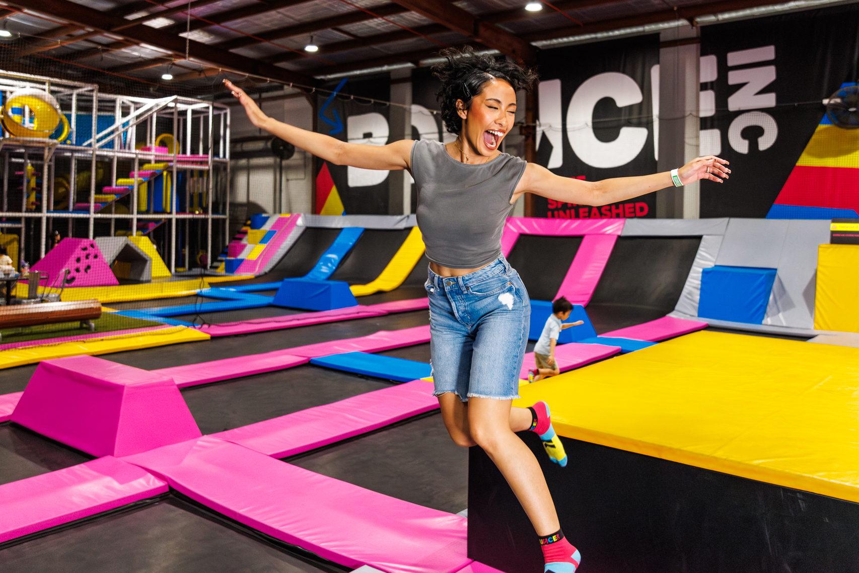 Free-Jump Arena